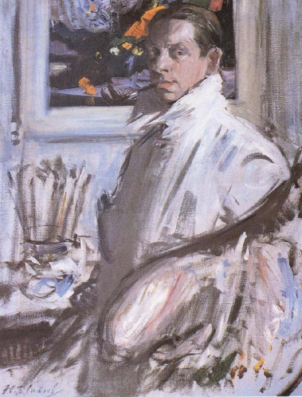 Francis Campbell Boileau Cadell Self-Portrait Norge oil painting art